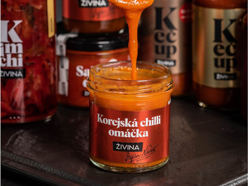 ŽIVINA Korejská chilli omáčka 140 g